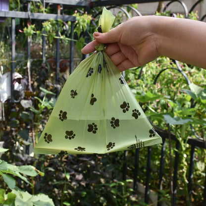 1/42 Roll Pet Biodegradable Trash Bag Dog Poop Bags Bulk Scented Poop Bag Degradable Cat Waste Bags Dog Poop Dispenser