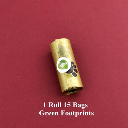 1/42 Roll Pet Biodegradable Trash Bag Dog Poop Bags Bulk Scented Poop Bag Degradable Cat Waste Bags Dog Poop Dispenser