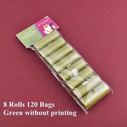 1/42 Roll Pet Biodegradable Trash Bag Dog Poop Bags Bulk Scented Poop Bag Degradable Cat Waste Bags Dog Poop Dispenser