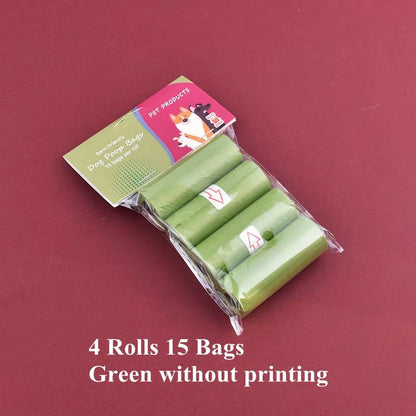 1/42 Roll Pet Biodegradable Trash Bag Dog Poop Bags Bulk Scented Poop Bag Degradable Cat Waste Bags Dog Poop Dispenser