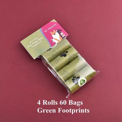 1/42 Roll Pet Biodegradable Trash Bag Dog Poop Bags Bulk Scented Poop Bag Degradable Cat Waste Bags Dog Poop Dispenser