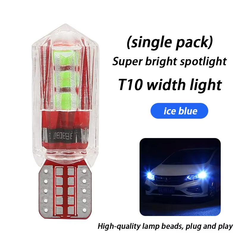 Width Light Modified Car Led Lens T10 Small Light Bulb Super Bright Car Exterior Lights Running Lights General Wholesale H11 H7